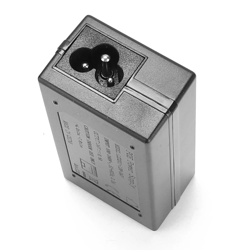 Desktop POE Injector 10/100/1000Mbps/1G/2G Power Supply Input 100V-240V Output 24V 0.5A for Home Accessories Peaceful Pleasures Health and Wellness