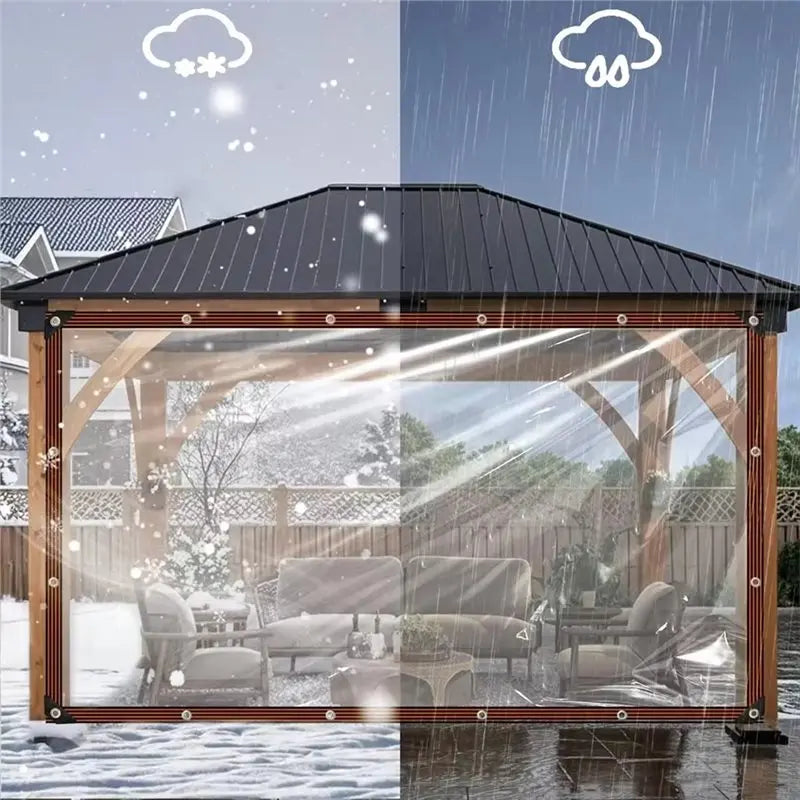 Heavy Duty Waterproof Outdoor Tarp 2x4M – UV & Rainproof