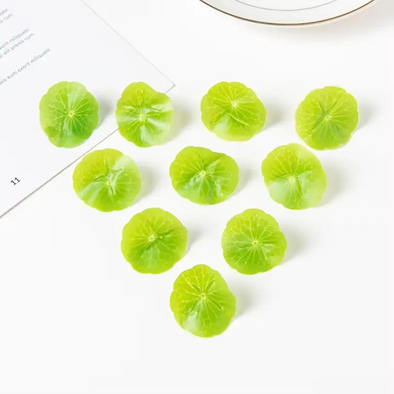Artificial Green Lotus Leaves 50/100 Pcs – Wedding Party Decor