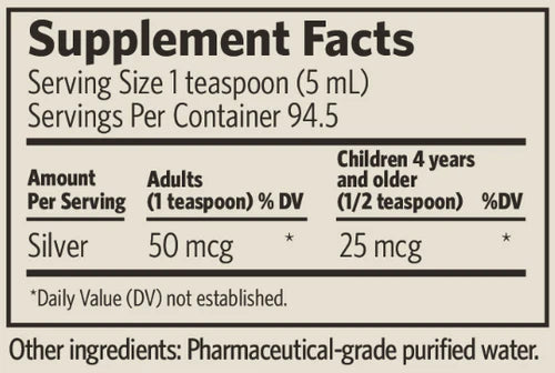 Sovereign Silver Bio-Active Hydrosol 10 PPM 16 fluid oz 473 ml Daily+ Immune Support