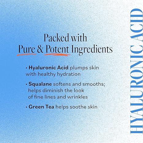 DERMA E Ultra Hydrating Dewy Skin Serum – Moisturizing Facial Treatment with Anti-Aging Squalane, Hyaluronic Acid and Ceramides to Smooth and Replenish, 2 FL Oz