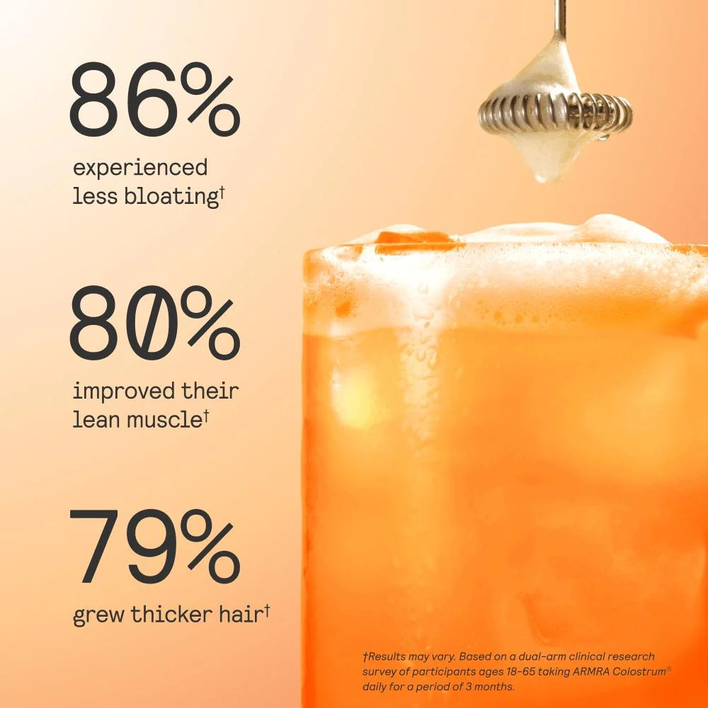 ARMRA Colostrum 30 Packets Blood Orange FREE SHIPPING!