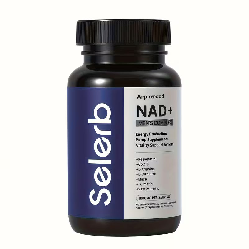NAD+ Men's Complex 1000mg – 60 Capsules Peaceful Pleasures
