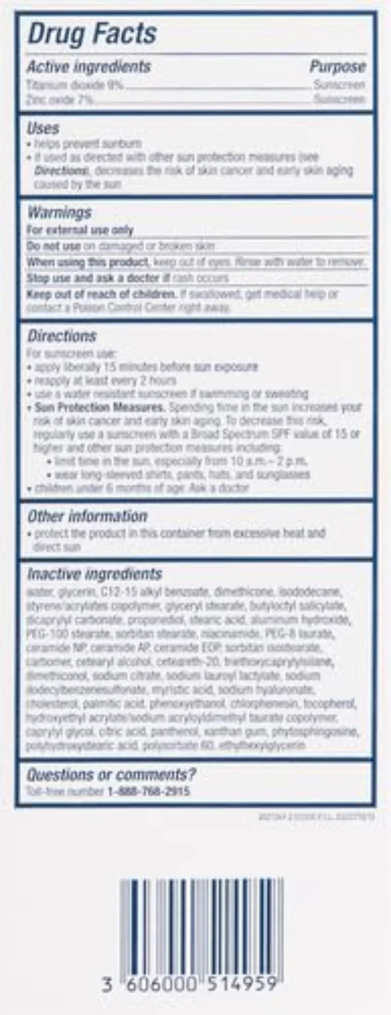 CeraVe Hydrating SPF 50 Mineral Sunscreen - 5 Oz (2-Pack) CeraVe