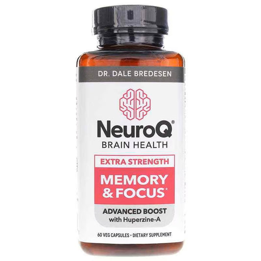 Life Seasons NeuroQ Brain Health Memory & Focus Extra Strength 60 Veg Capsules Dr. Dale Bredesen