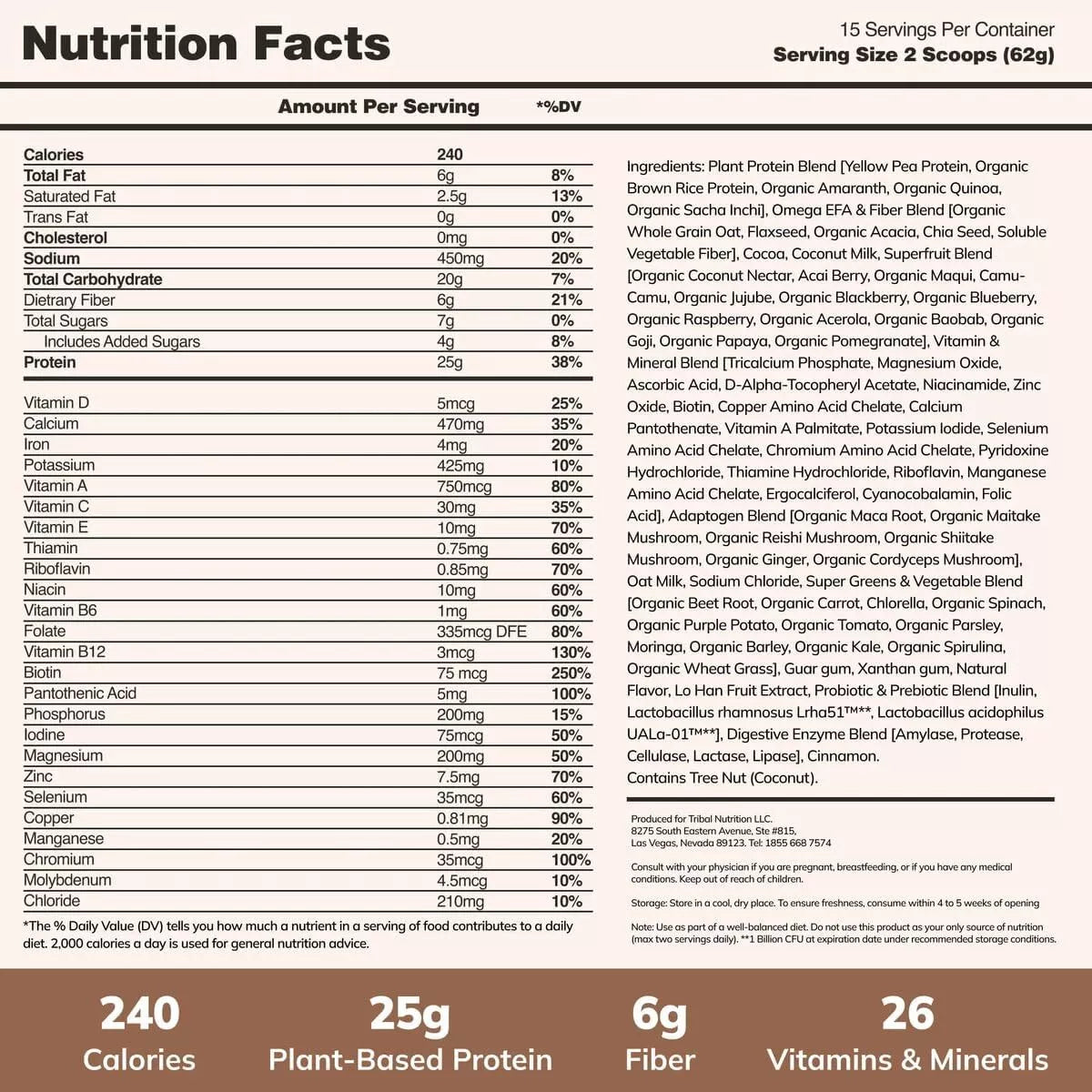 KACHAVA - Chocolate ALL-IN-ONE NUTRITION SHAKE 15.31oz (434g) EX 12/25 KA'CHAVA