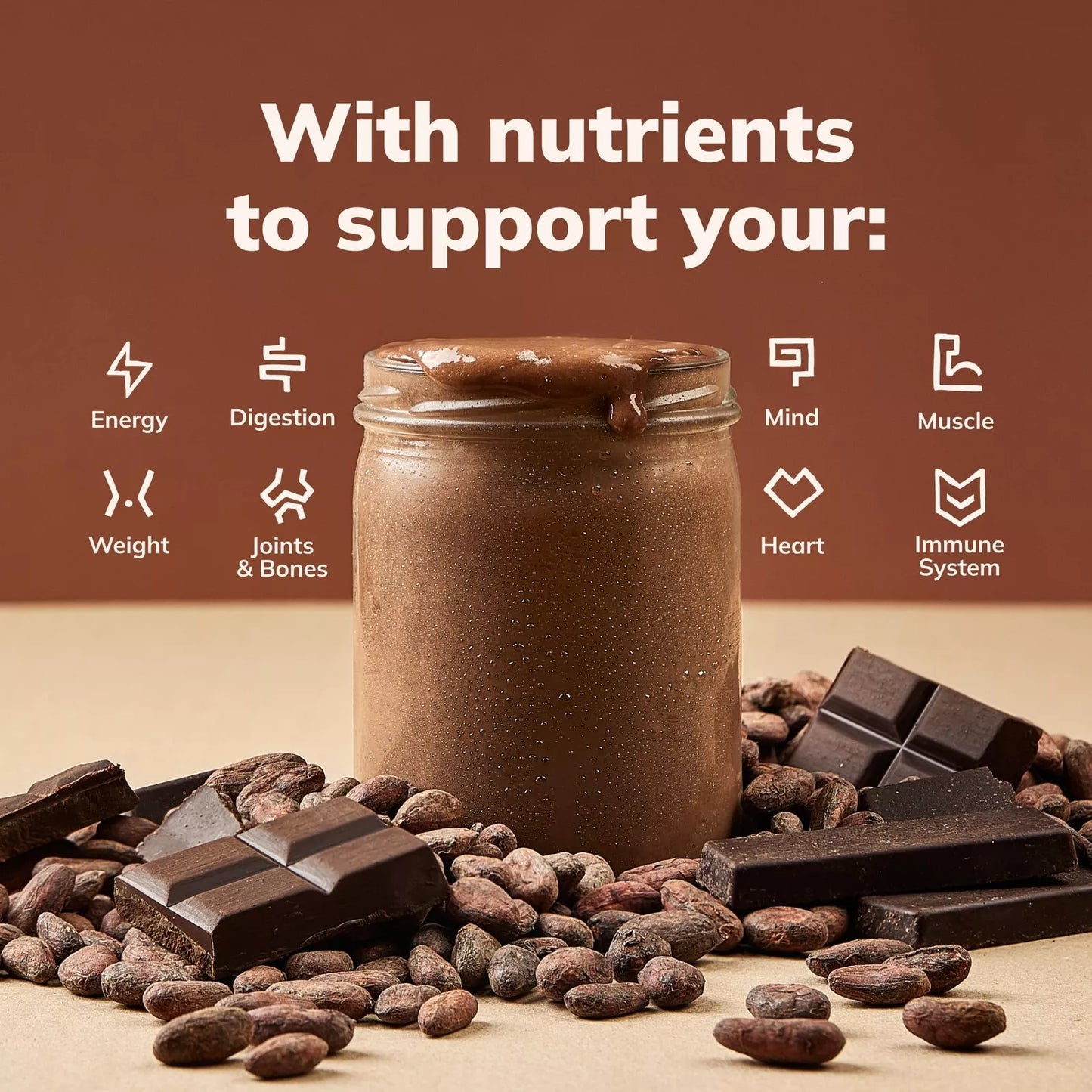KACHAVA - Chocolate ALL-IN-ONE NUTRITION SHAKE 15.31oz (434g) EX 12/25 KA'CHAVA