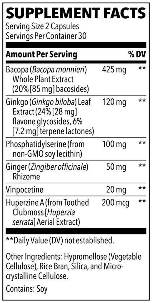 Life Seasons Clari-T Cognitive Support Capsule - 60 Count