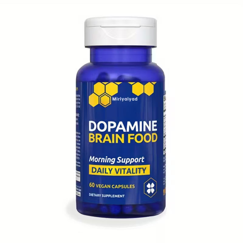 Dopamine Brain Food Support Supplement – Morning & Daily Vitality Peaceful Pleasures