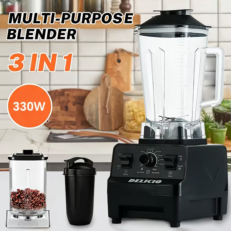 330W Powerful Blender for Smoothies, Milkshakes & Juices Peaceful Pleasures
