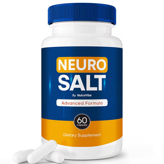 NeuroSalt Advanced Natural Dietary Supplement Capsules Peaceful Pleasures