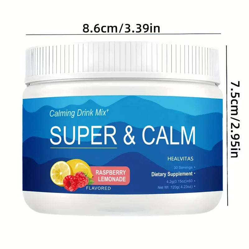 Hydration Powder Mix Drink – Raspberry Lemon | Mg, D3 & L-Theanine Peaceful Pleasures Health and Wellness