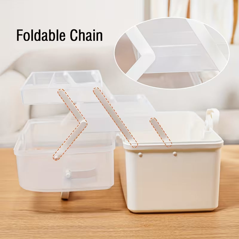 Versatile Storage & Organizer Box with Handle Peaceful Pleasures