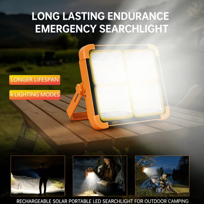 Portable Solar Camping Light – USB Rechargeable LED Peaceful Pleasures