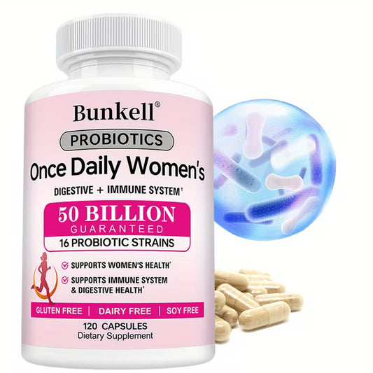 Women's Once Daily Probiotic – 50B CFU, 16 Strains, 120ct Peaceful Pleasures