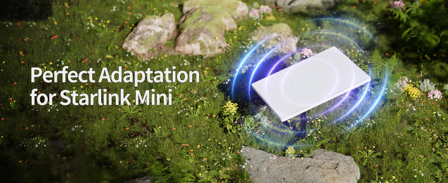 Starlink Mini Tripod Mount Lightweight with Starlink Tripod Stand Adapter Easy Carrying Ground Mount Kit Peaceful Pleasures Health and Wellness