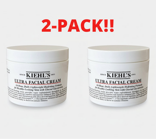 Kiehl's Ultra Facial Cream jar on a white background