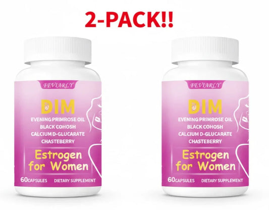 Menopause Relief Supplement – Natural Hormone Balance Formula | 2-Pack Peaceful Pleasures
