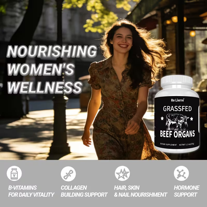 Grass Fed Beef Organ Supplement for Body Wellness