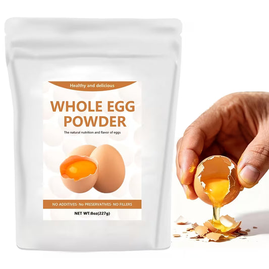 Whole Egg Powder 8oz for Baking and Cooking Food & Pantry Peaceful Pleasures