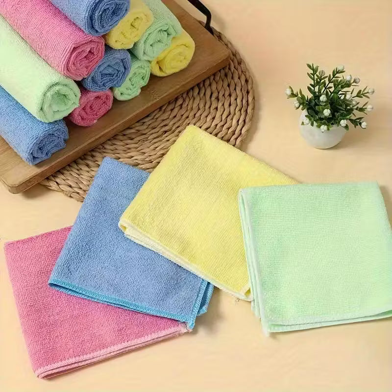 5pcs Reusable Cleaning Towels – Multi-Purpose Cloths Peaceful Pleasures