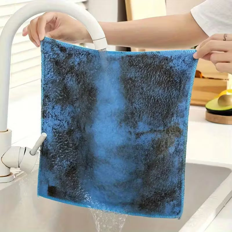 5pcs Reusable Cleaning Towels – Multi-Purpose Cloths Peaceful Pleasures