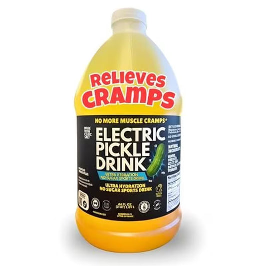 Electric Pickle Drink – Relieves Muscle & Menstrual Cramps | Natural Electrolytes Peaceful Pleasures