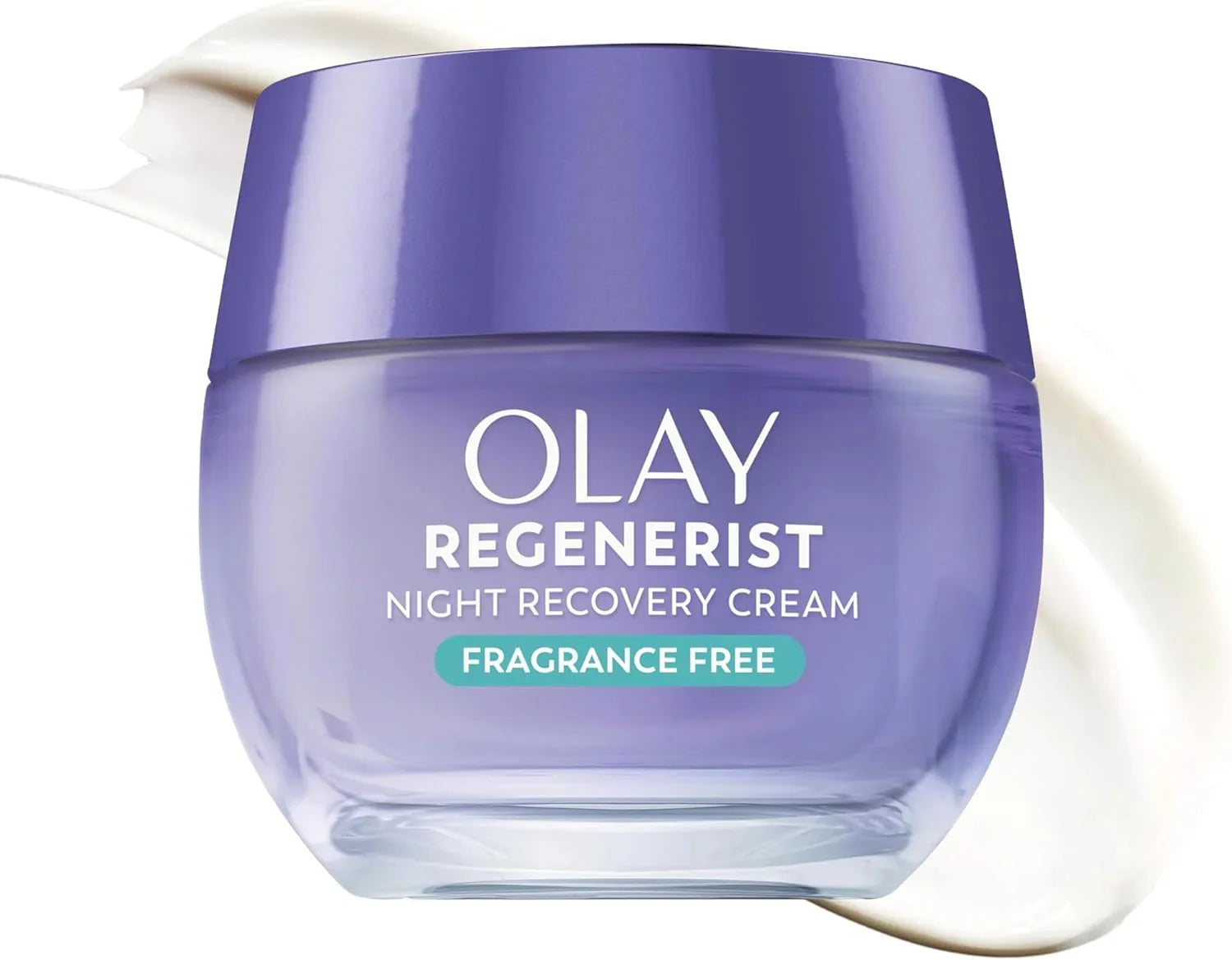 Olay Regenerist Night Cream UNSCENTED, 1.7 oz Fragrance-Free Face Moisturizer with Triple Collagen Complex, Niacinamide, and Pro-Vitamin B5 Peaceful Pleasures Health and Wellness