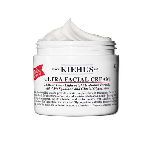 Kiehl's Ultra Facial Cream jar on a white background