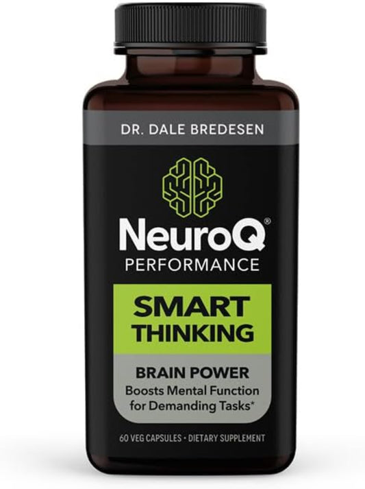 NeuroQ Performance supplement bottle on a white background
