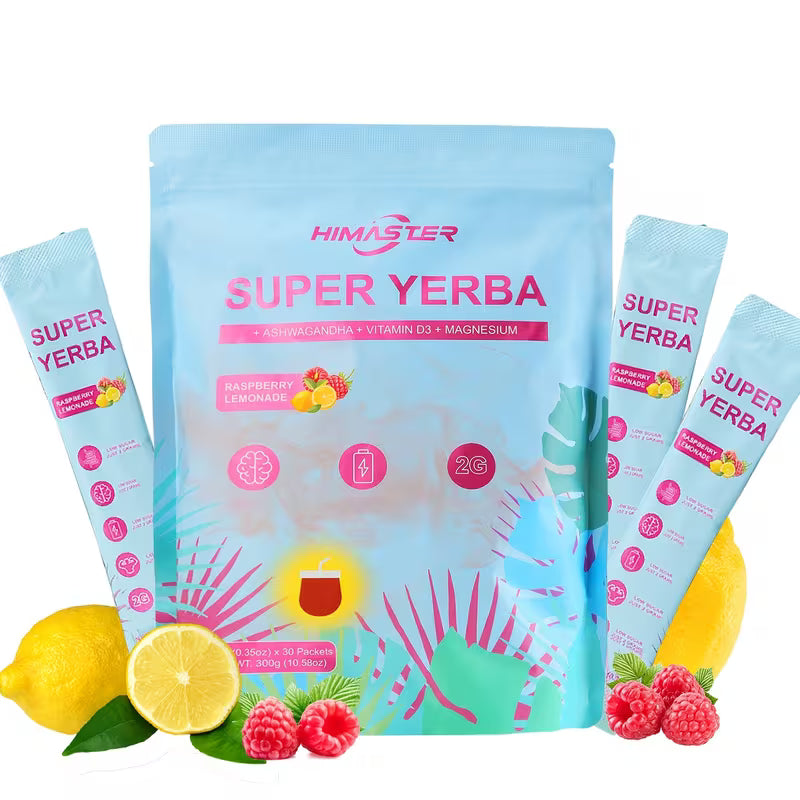HIMASTER Super Yerba Tea Instant Powder – 30 Packs Peaceful Pleasures