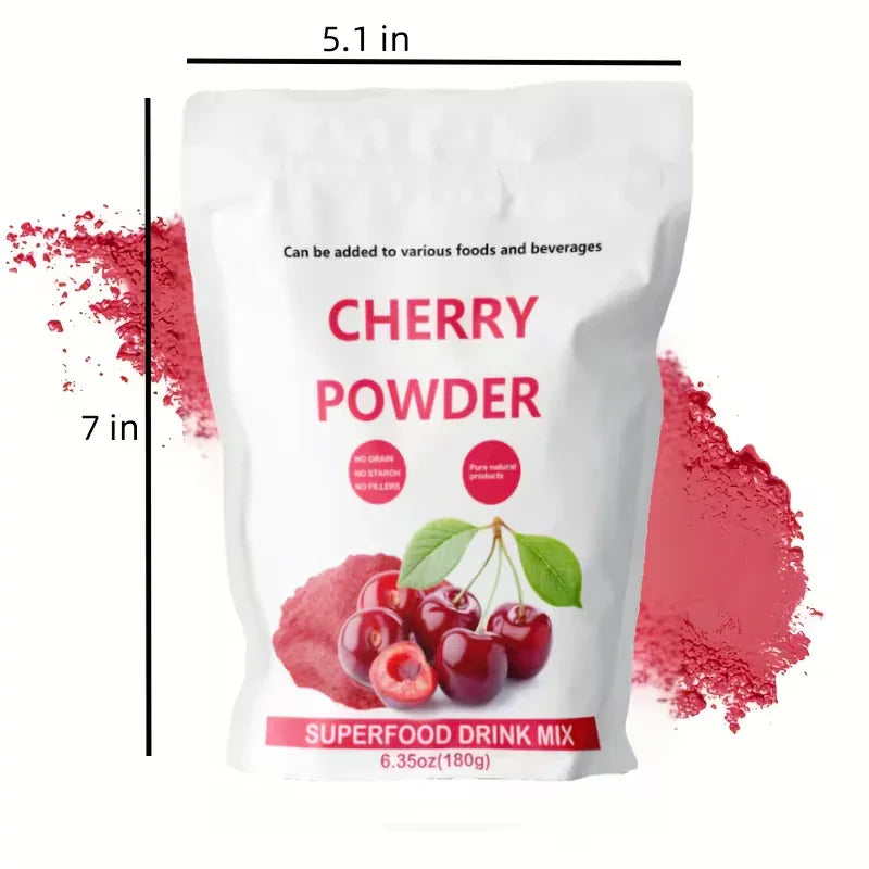 Natural Tart Cherry Powder 180g – Antioxidant Rich Peaceful Pleasures