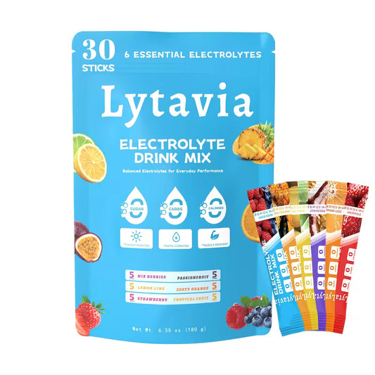 Sugar-Free Electrolyte Powder – 30-Pack Individual Sachets Peaceful Pleasures