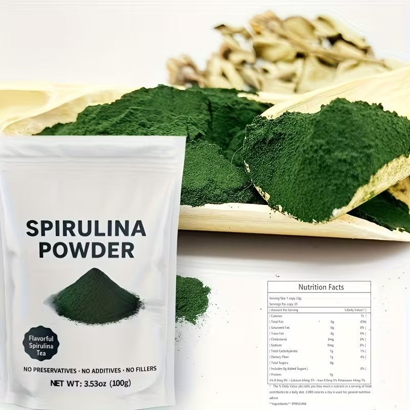 Spirulina Powder 100G – Blue Green Algae Superfood Peaceful Pleasures