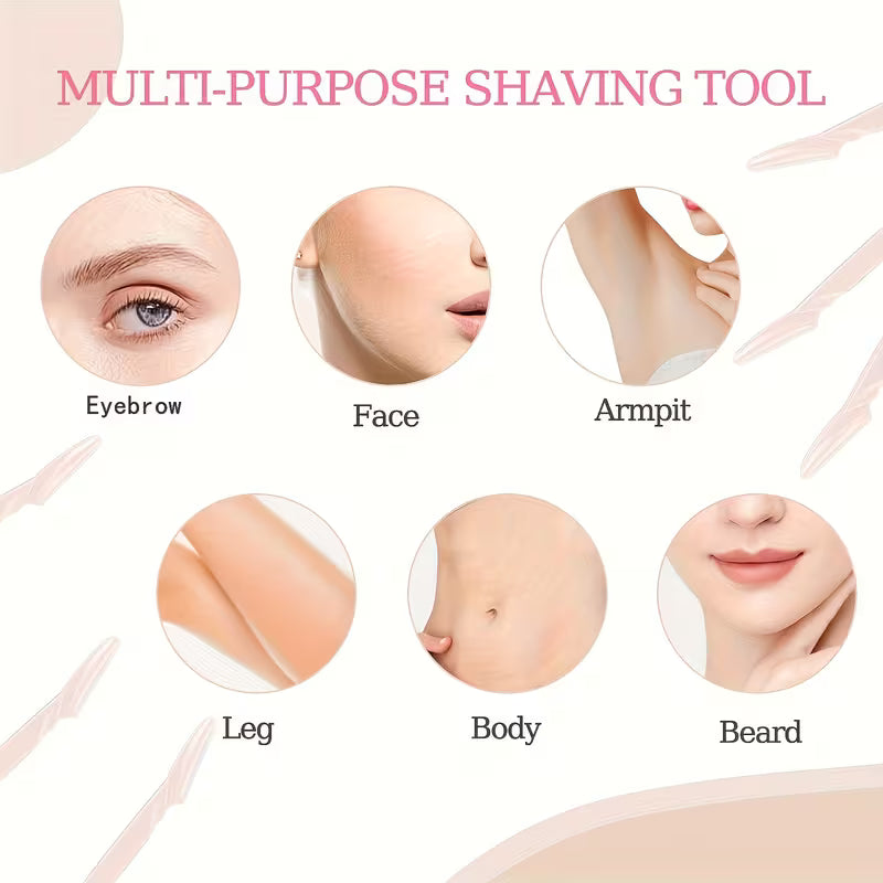 24pcs Facial Razors for Women & Men | Dermaplaning Kit Peaceful Pleasures