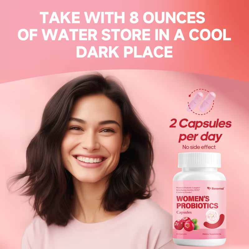 Women's Nature Vag pH Balance Capsules – Cranberry & Herbs