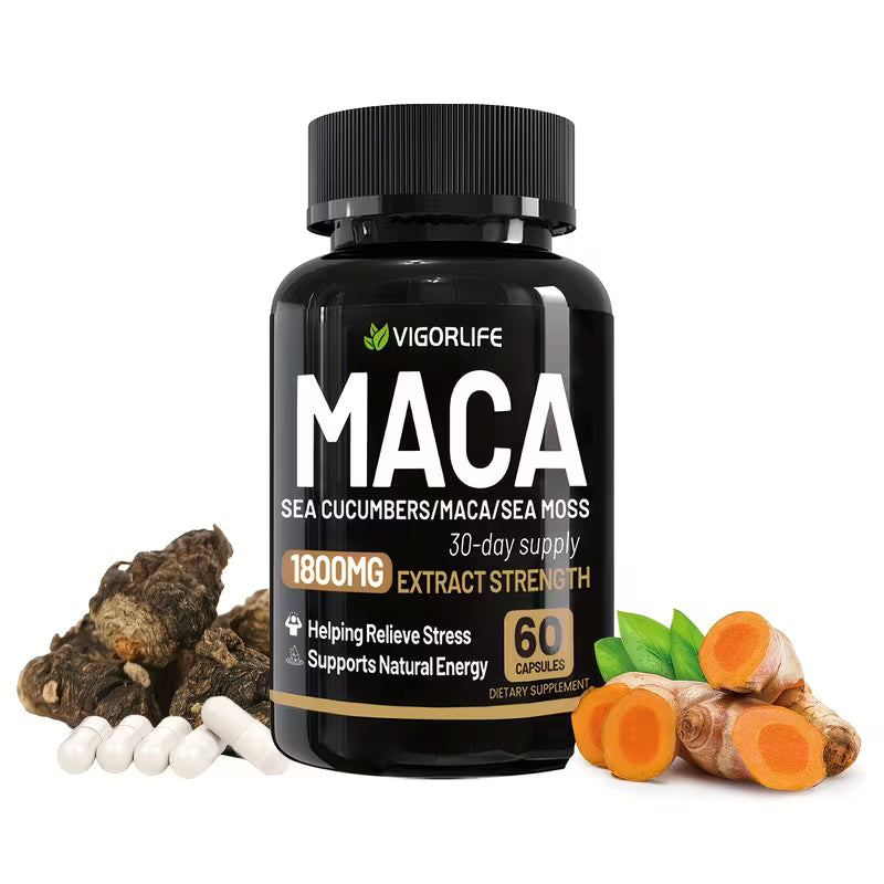 Vigorlife Complete Supplement – Shilajit, MACA & Sea Cucumber Peaceful Pleasures