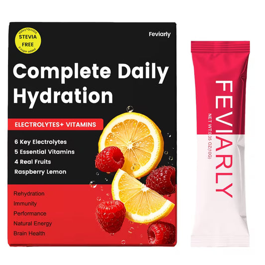 Electrolyte Powder Packets, Raspberry Lemon – 15 Pack Peaceful Pleasures