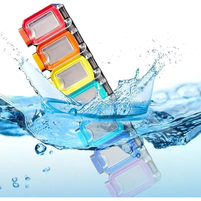 Colorful magnetic building blocks with water splash effect