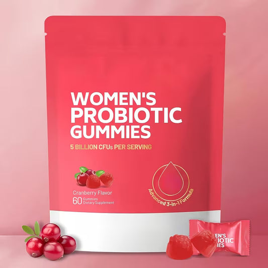 Probiotics for Women – Feminine Balance pH Gummies with Vitamin C & Cranberry Peaceful Pleasures