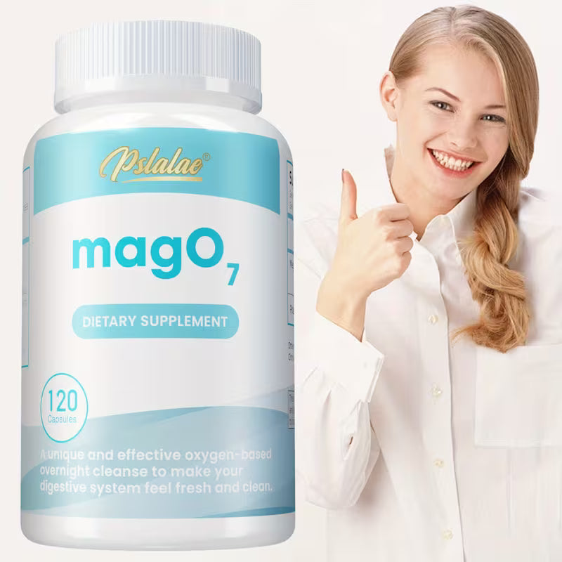 Mago7 Magnesium & Potassium Heart & Nervous System Support 120ct Peaceful Pleasures