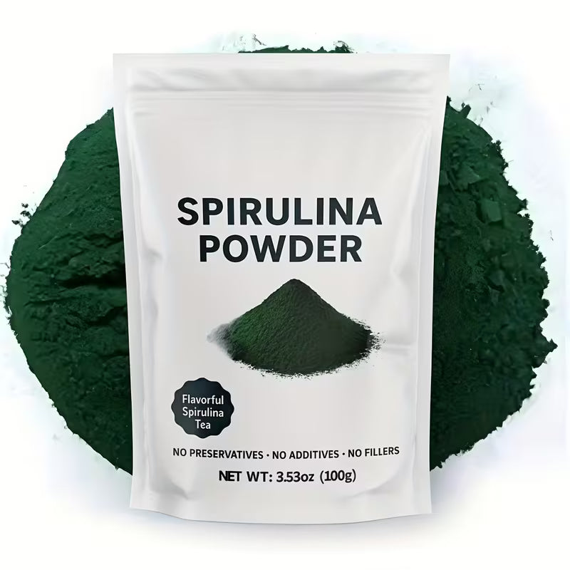 Spirulina Powder 100G – Blue Green Algae Superfood Peaceful Pleasures