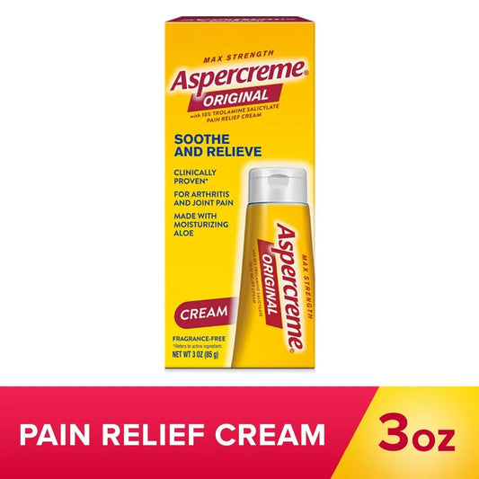 Aspercreme Maximum Strength Pain Relieving Creme - 3 OZ Aspercreme Maximum Strength Pain Relieving Creme - 3 OZ