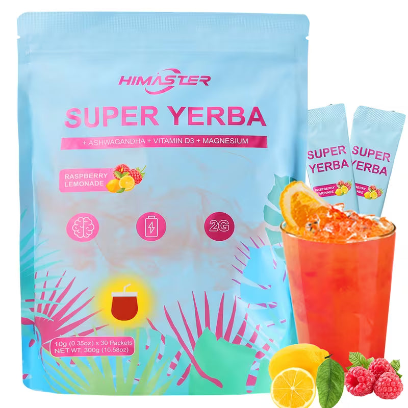 HIMASTER Super Yerba Tea Instant Powder – 30 Packs Peaceful Pleasures