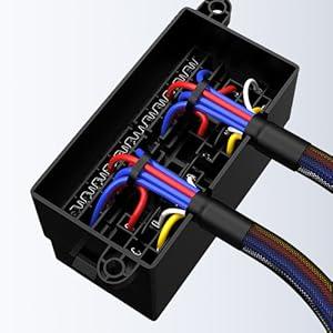 12V Pre-Wired Fuse & Relay Box – 4 Relays & 12-Way ATC/ATO Peaceful Pleasures Health and Wellness
