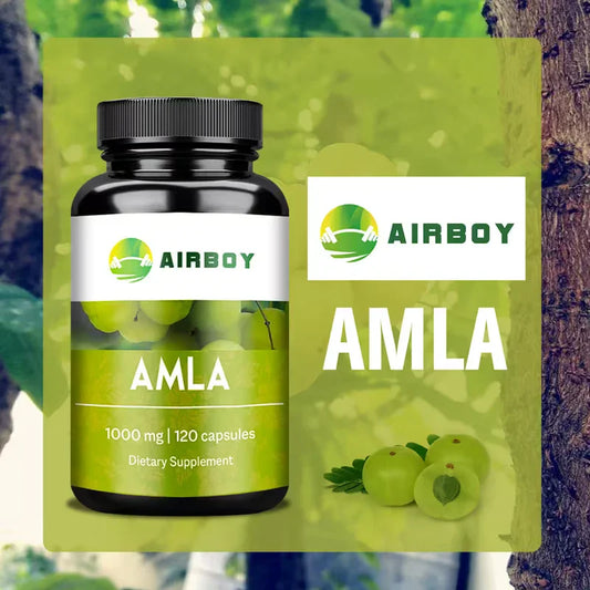 Amla Supplement 1000mg | Immune & Hair Health | 120ct Peaceful Pleasures