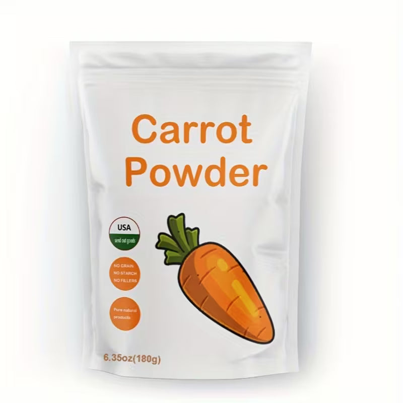 Carrot Powder Superfood Supplement | 180G | Vegan & GF Peaceful Pleasures