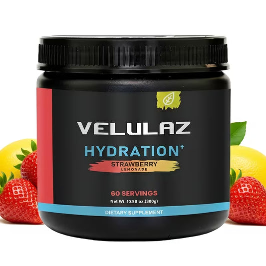 Hydration Powder Electrolyte Drink Mix | Strawberry Lemonade Peaceful Pleasures