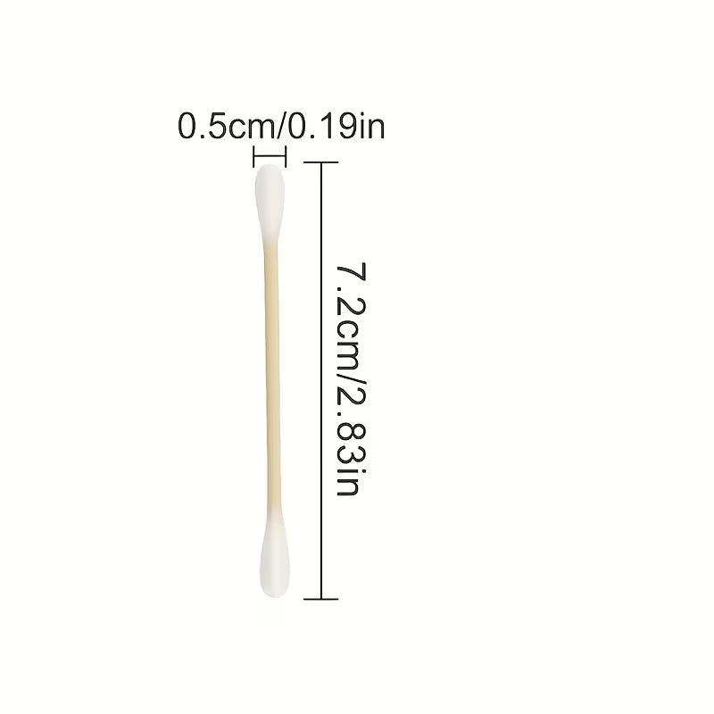 800 Count Bamboo Ear Swabs – Makeup, Crafts & Daily Cleaning Peaceful Pleasures