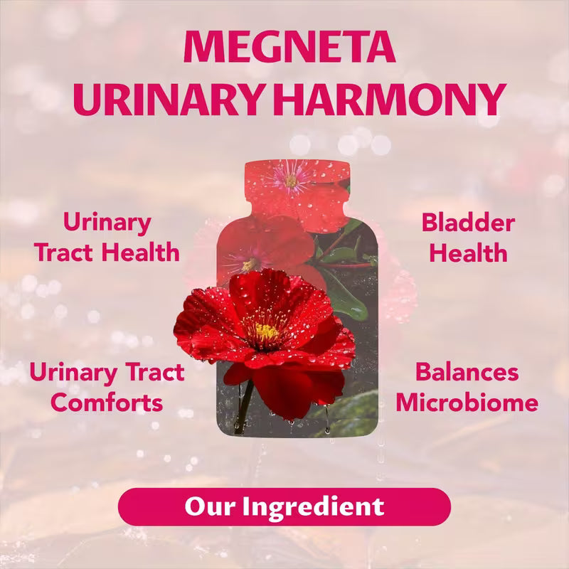 Megneta Urinary Tract Health Supplement for Women – 60 Capsules Peaceful Pleasures